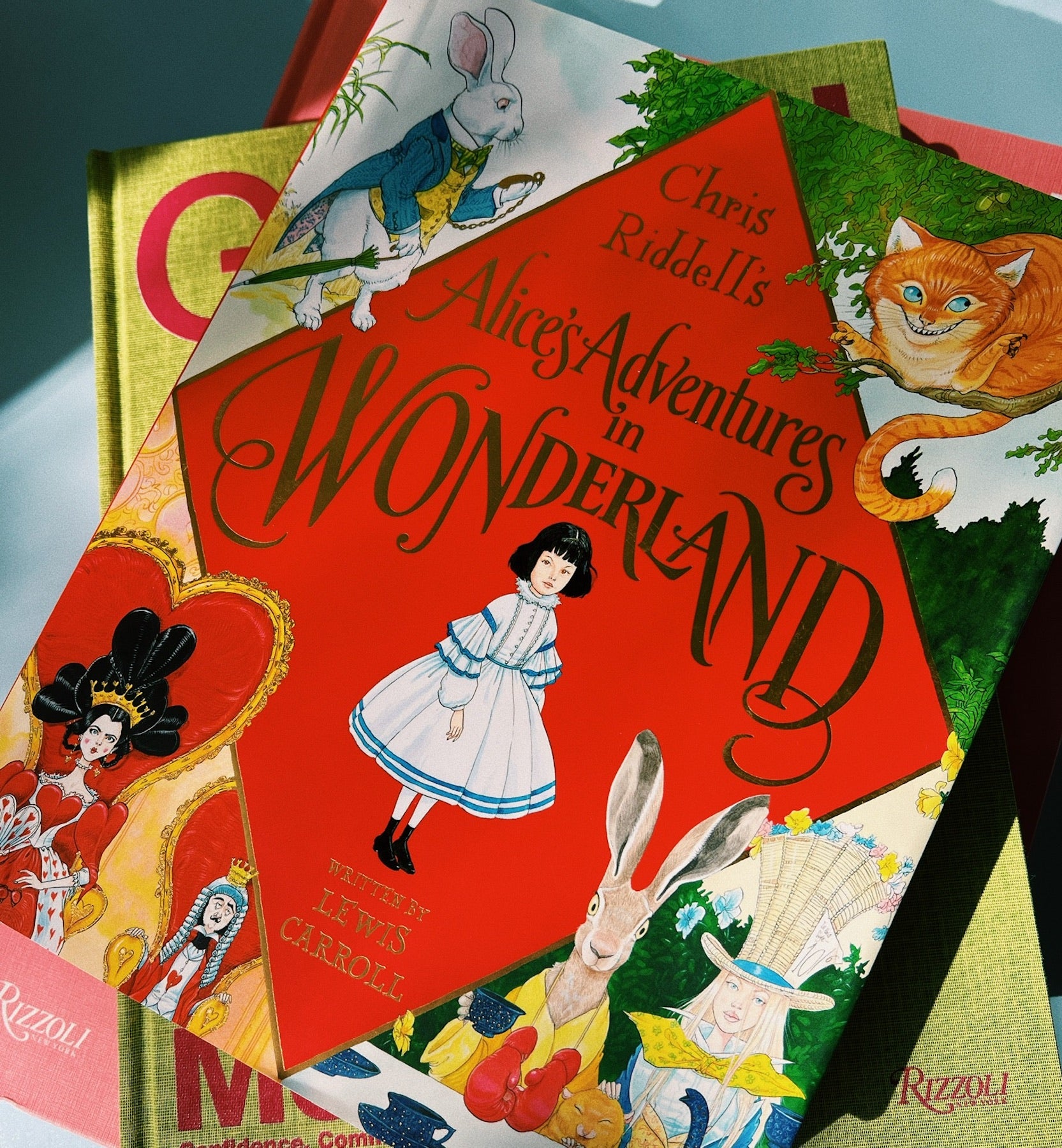 Alice's　Anna　Wonderland　Adventures　Books　Homeware　In　Book　Nina
