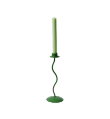 Bias Editions Small Green Wiggle Candle Holder