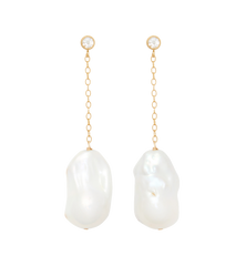 Brinker & Eliza Venus Pearl Earrings