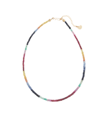 Brinker & Eliza Multicolour Gemstone Necklace