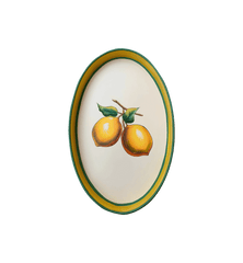 Les Ottomans Lemon Oval  Tray
