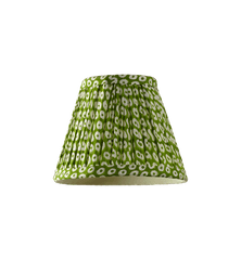 Pooky Green Ikat Cotton Lampshade