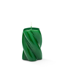 Blunt Twisted Short Candle Dark Green
