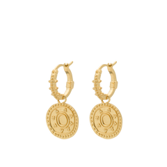 Cleopatra Ring Earrings Goldplated